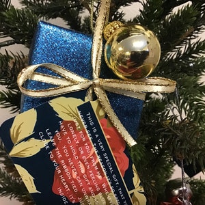 Three KEEPSAKE Christmas Ornaments, Special Message, &quot;Just From Me to You........&quot;  Read message below for entire content. FREE SHIPPING!!