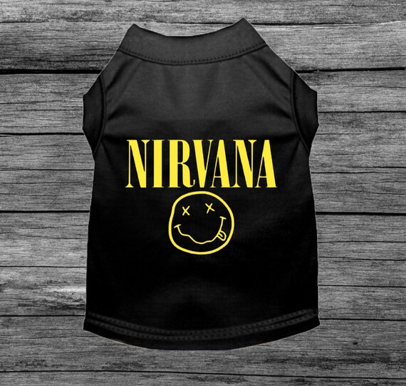 Nirvana dog shirt Clearance