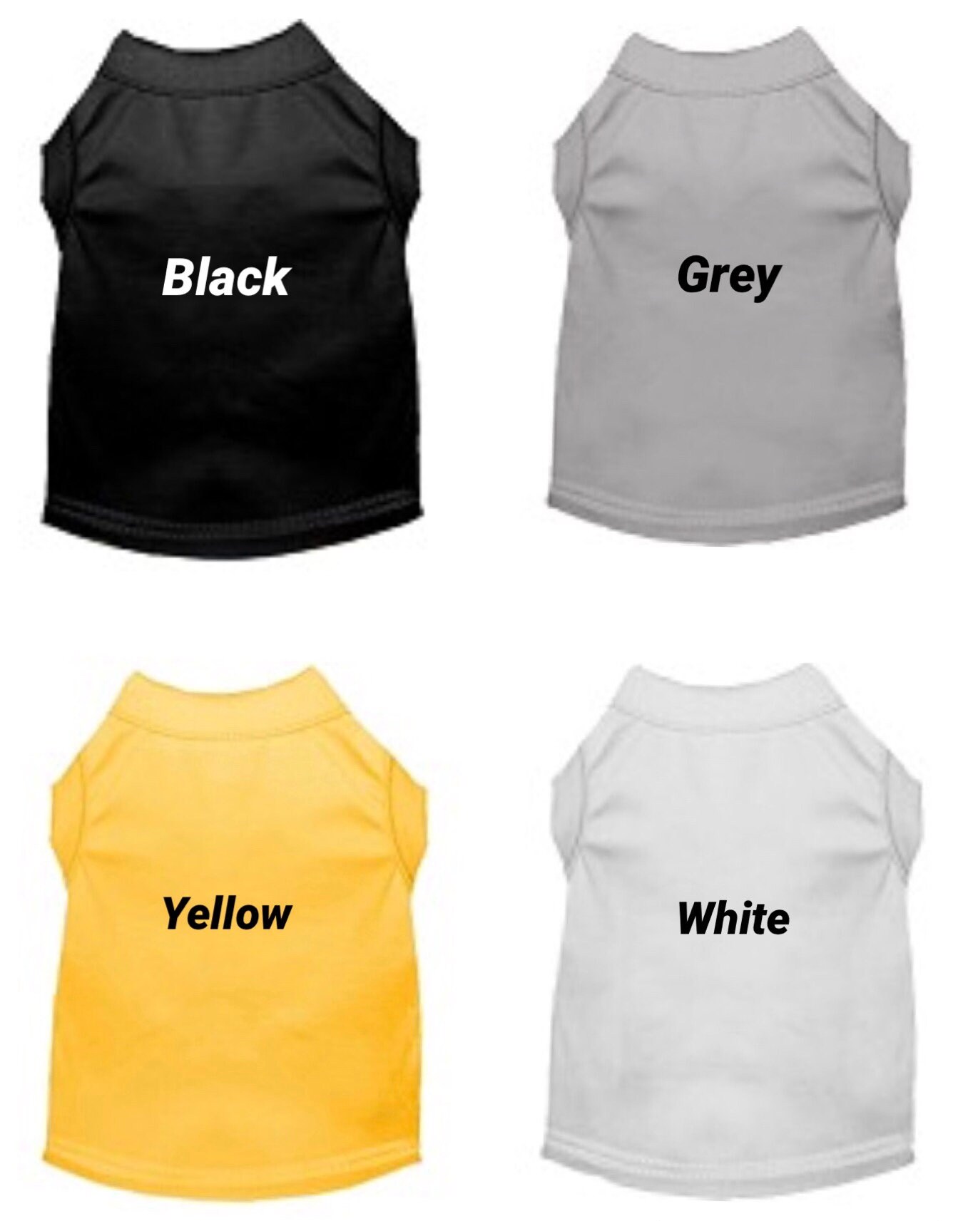 Blank Dog Shirt Blank Cat Shirt Blank Pet Shirt Plain Pet Etsy