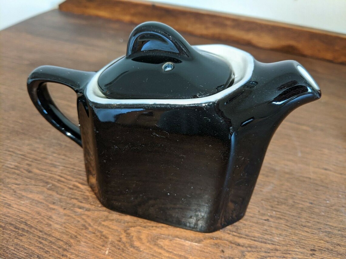 Vintage Hall Two Small Coffee Pots On Tray 4 1/2H Etsy