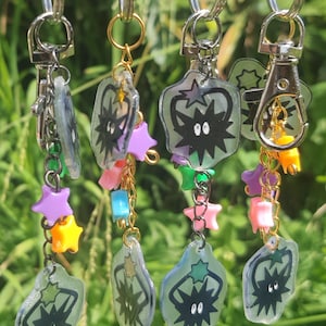 Soot Sprite Keychains-Spirited Away-Bath Tokens and No Face