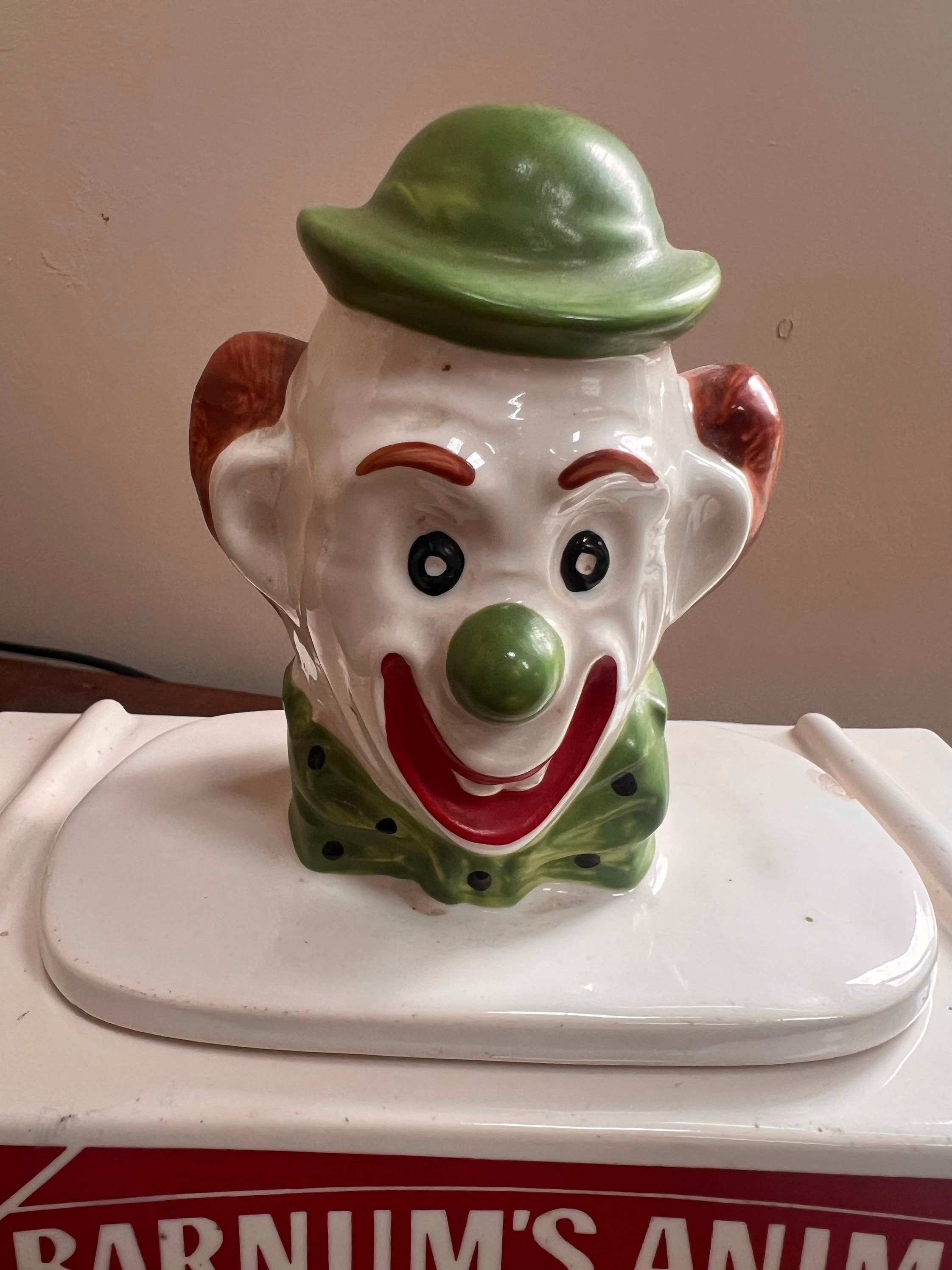 Vintage Rare 1972 Mccoy Nabisco Barnums Cookie Jar Animal Etsy