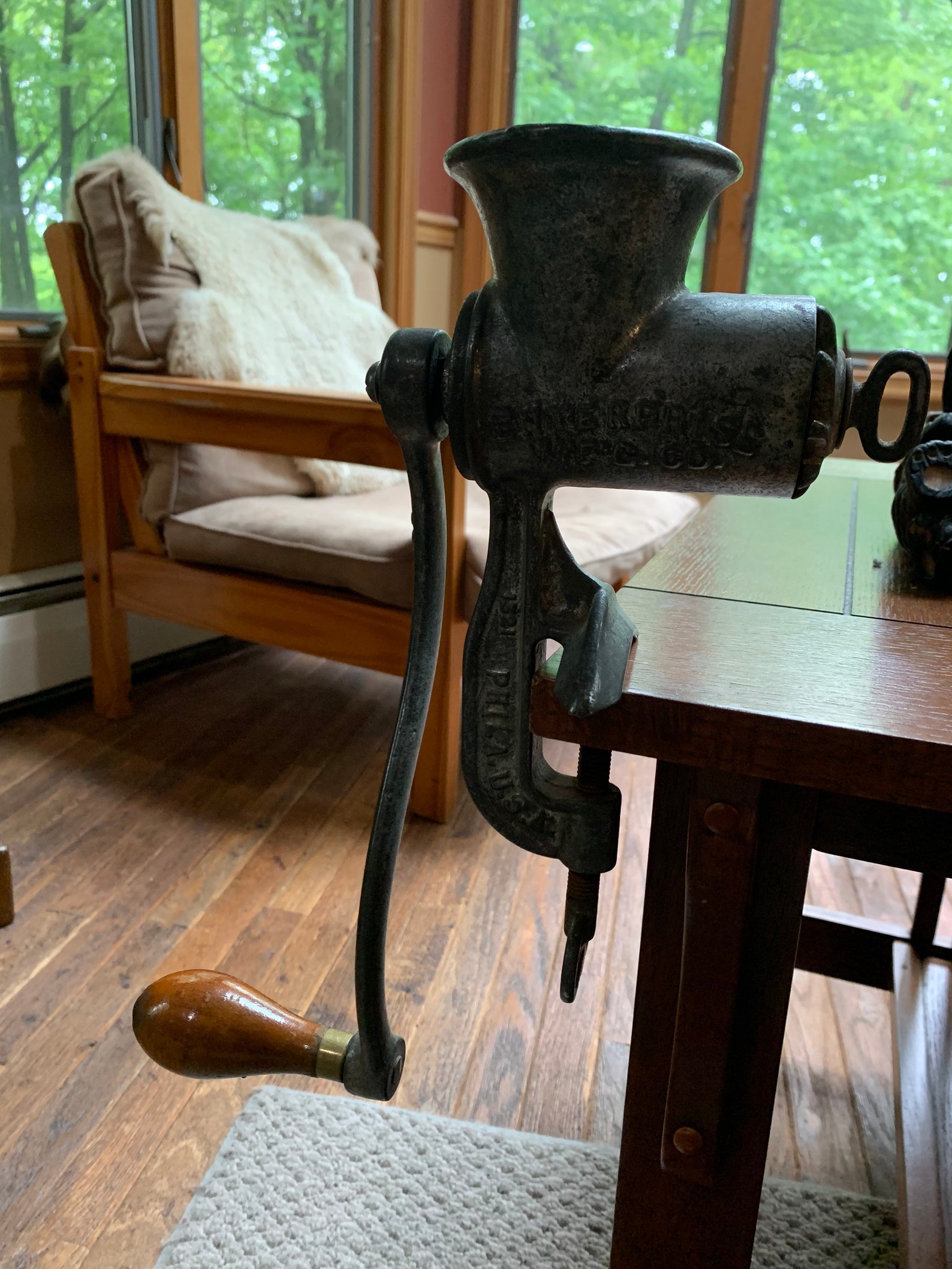 Antique Table Top Meat Grinder. Enterprise Tinned Meat Chopper Etsy