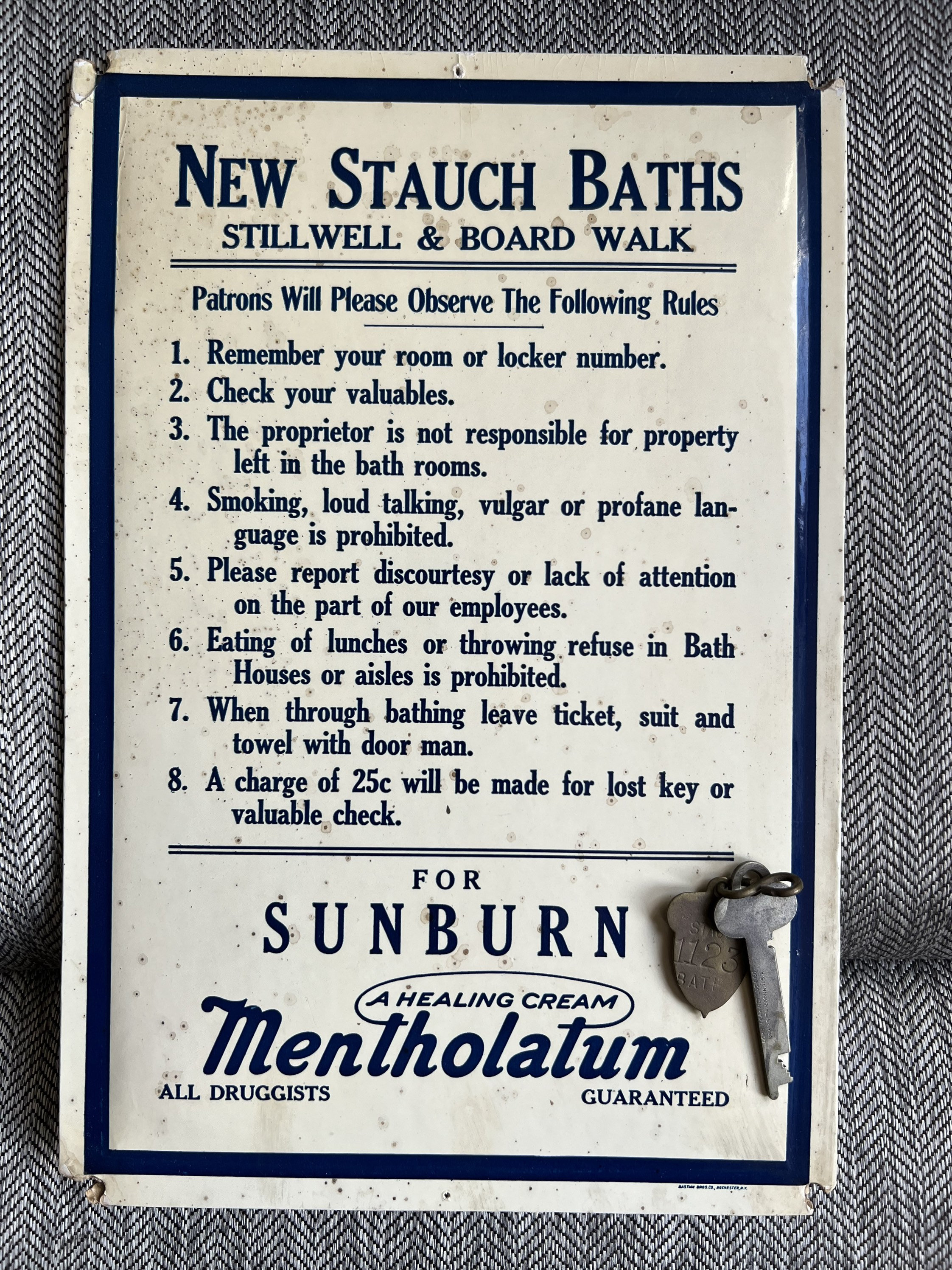 Bath House Etiquette