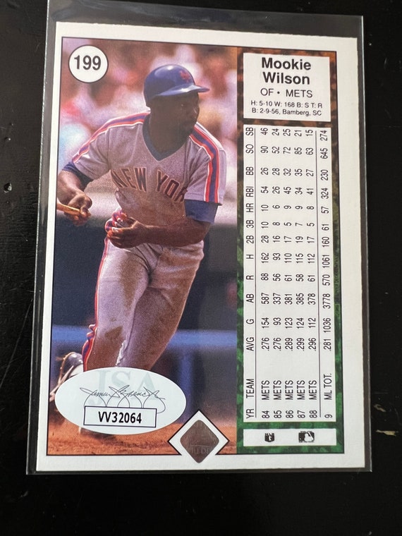 MOOKIE WILSON Baseball Card Lot of 5 - New York Mets, Mets HOF