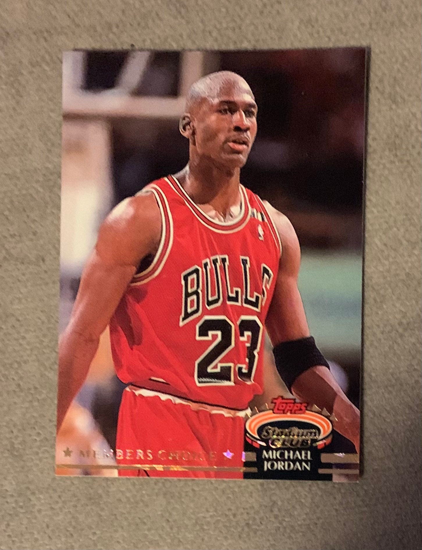 Topps 91-92 Stadium Club Michael Jordan Basketball Card. - Etsy Finland