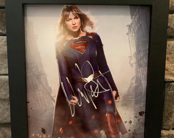Melissa Benoist of Supergirl DC TV show Reprint SIGNED 11x14 Poster Photo #2 RP 