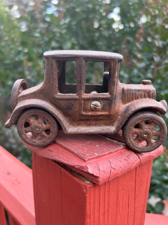 Antique Cast Iron Toy Car Circa 1940s - Etsy