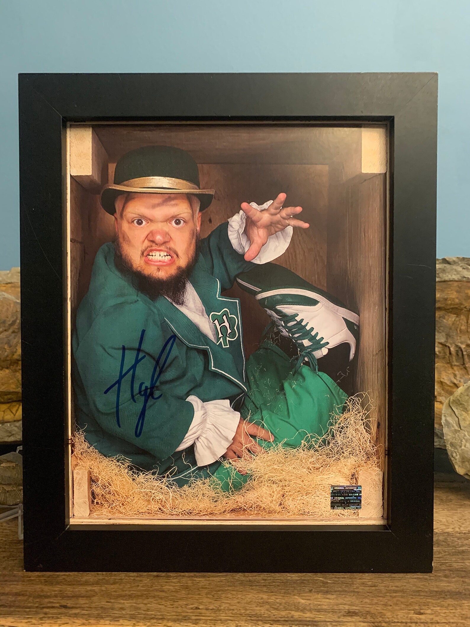 Autographed Hornswoggle 8x10inch Framed Photo With COA. Etsy