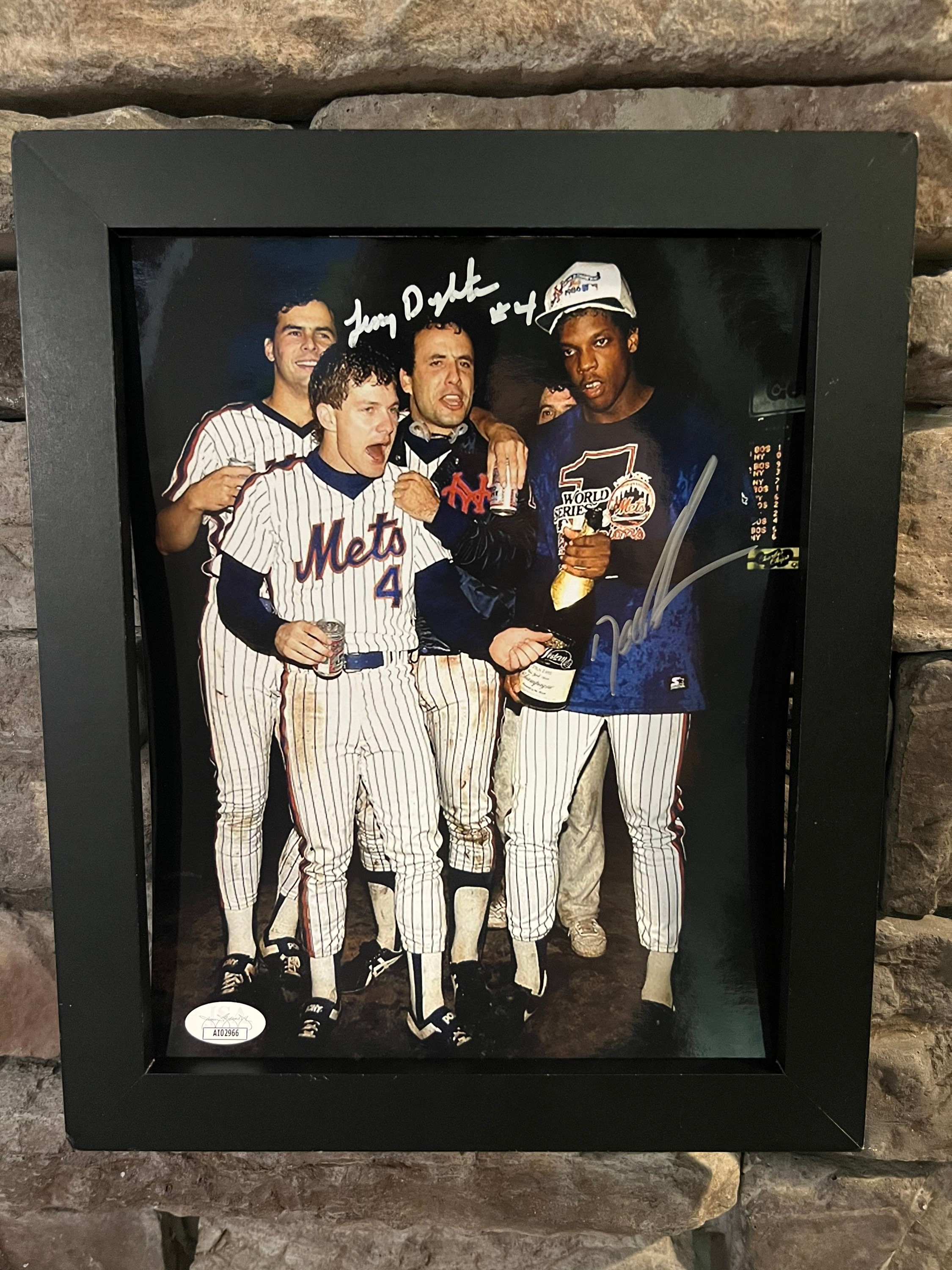 DARRYL STRAWBERRY New York Mets 1985 Majestic St. Patty's Day Throwback Jersey