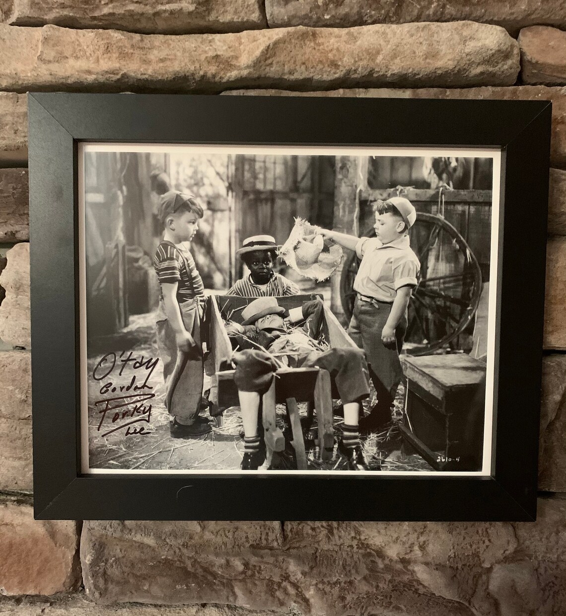 Autographed Eugene Gordon Lee Porky From the Our Gang Little Etsy