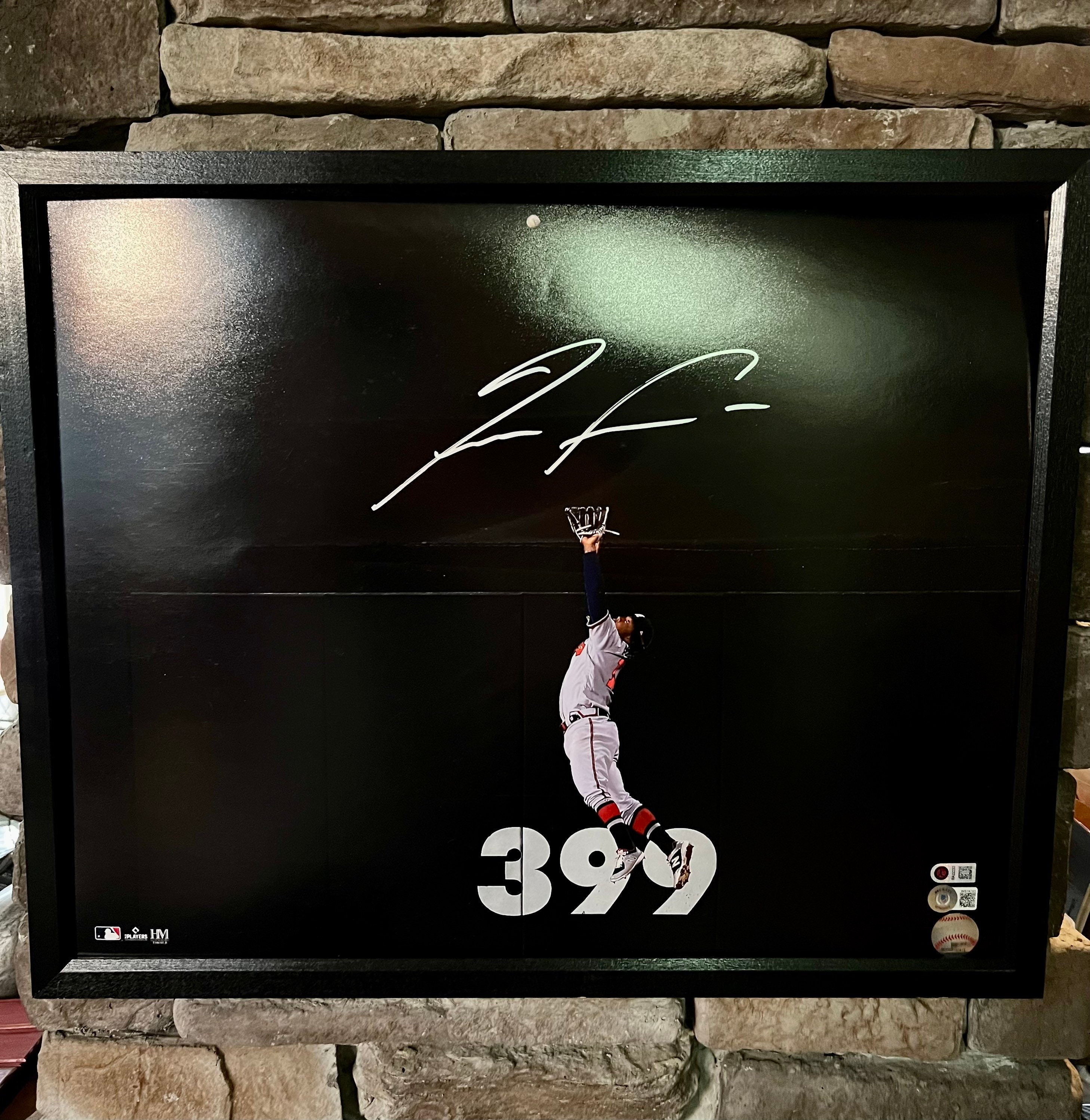 Ronald Acuna Jr Autographed Atlanta Braves 16x20 Photo - JSA COA 