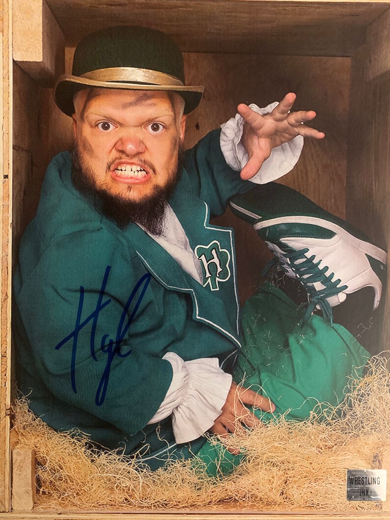 Autographed Hornswoggle 8x10inch Framed Photo With COA. Etsy