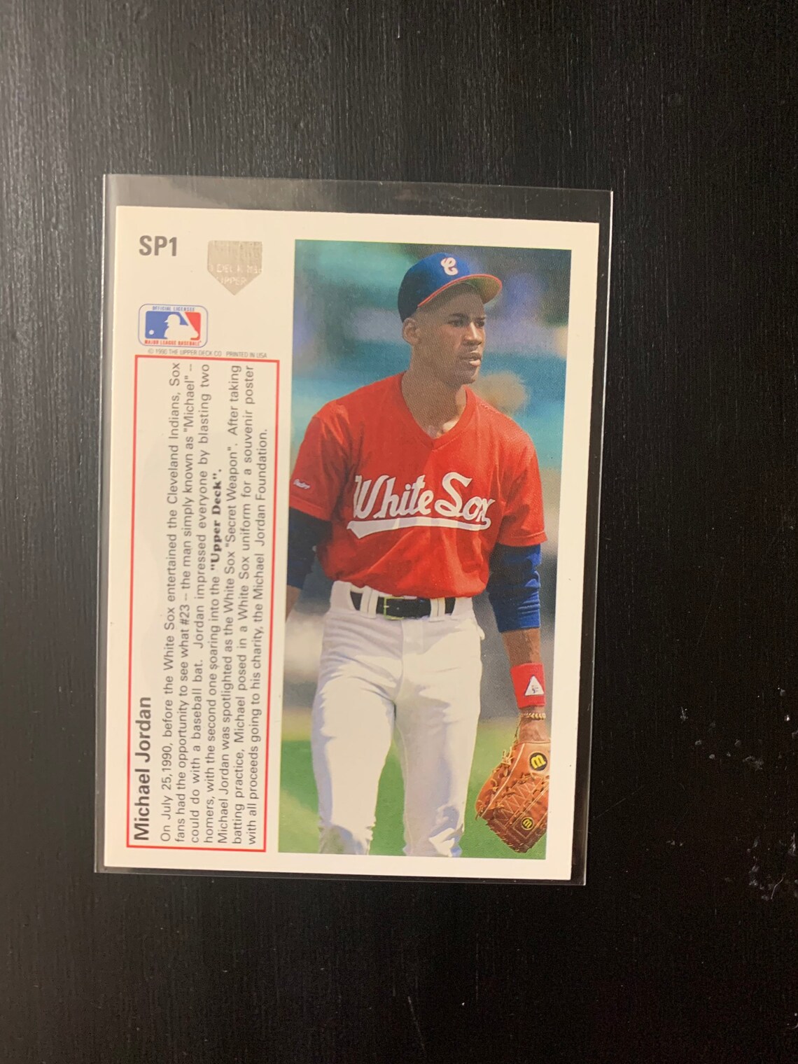 1991 Upper Deck Michael Jordan Rookie Baseball Card Chicago Etsy