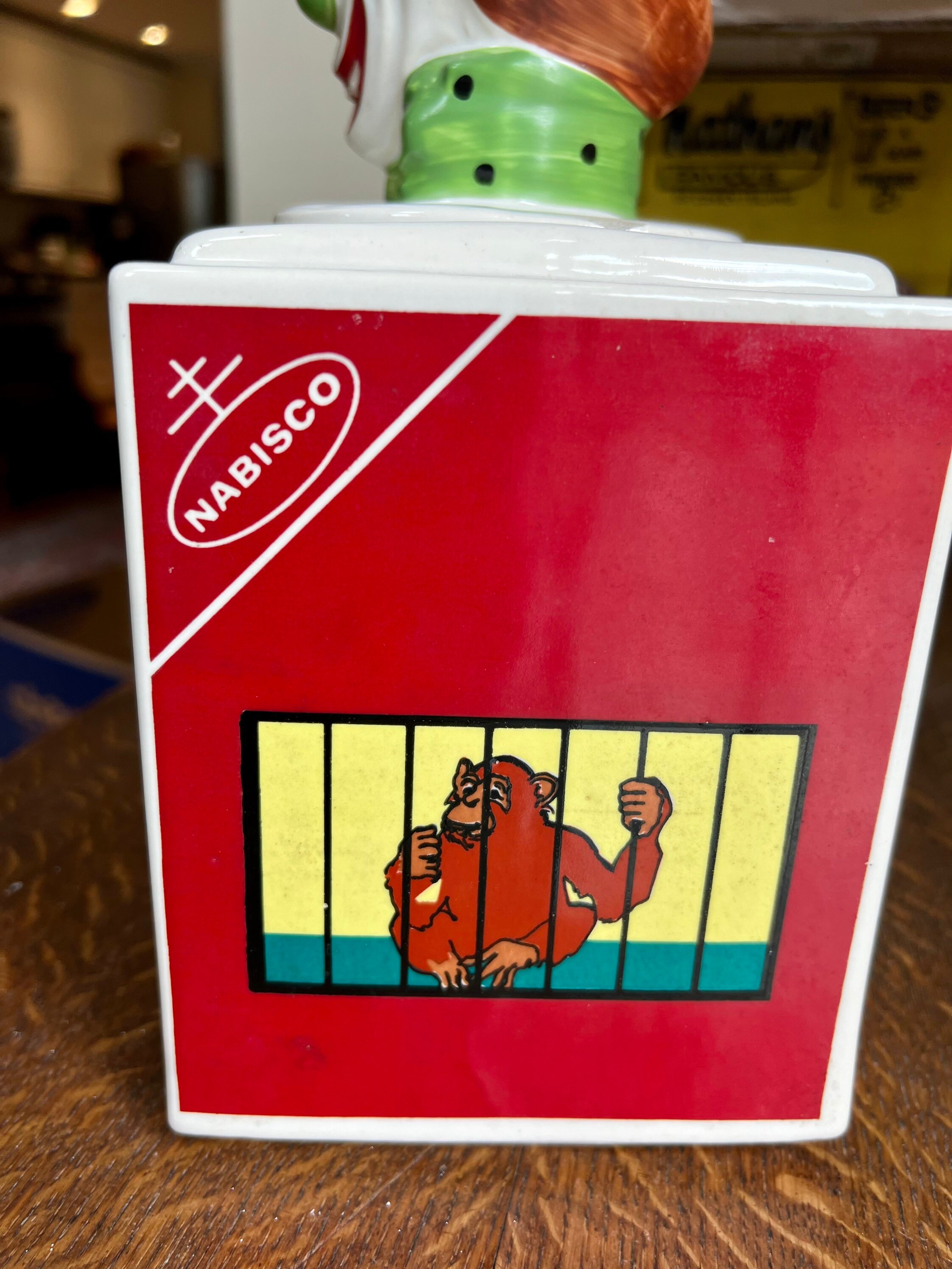 Vintage Rare 1972 Mccoy Nabisco Barnums Cookie Jar Animal Etsy