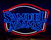 Vintage Samuel Adams neon bar sign