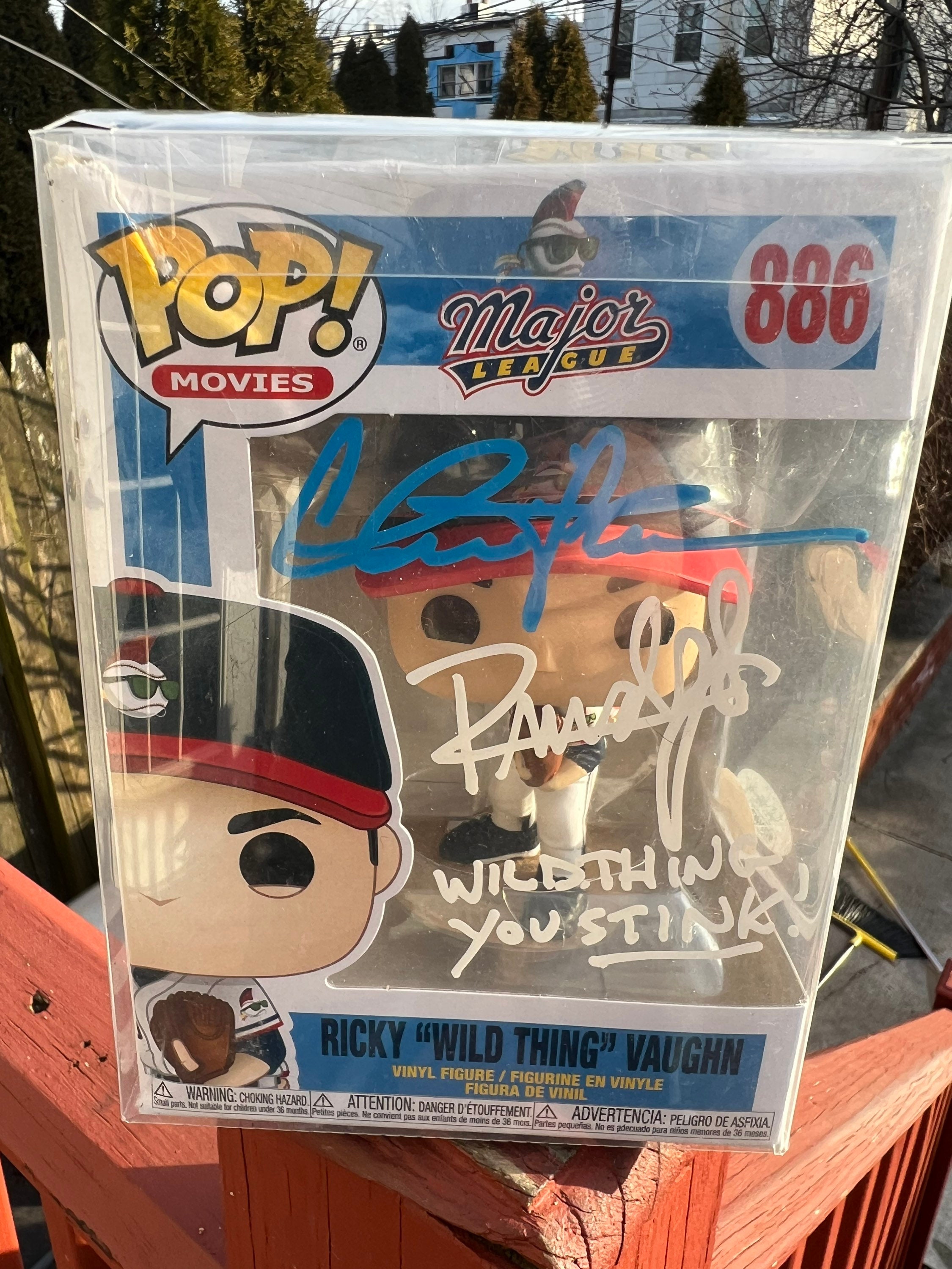 Funko Major League Pop! Movies Ricky Wild Thing Vaughn Vinyl