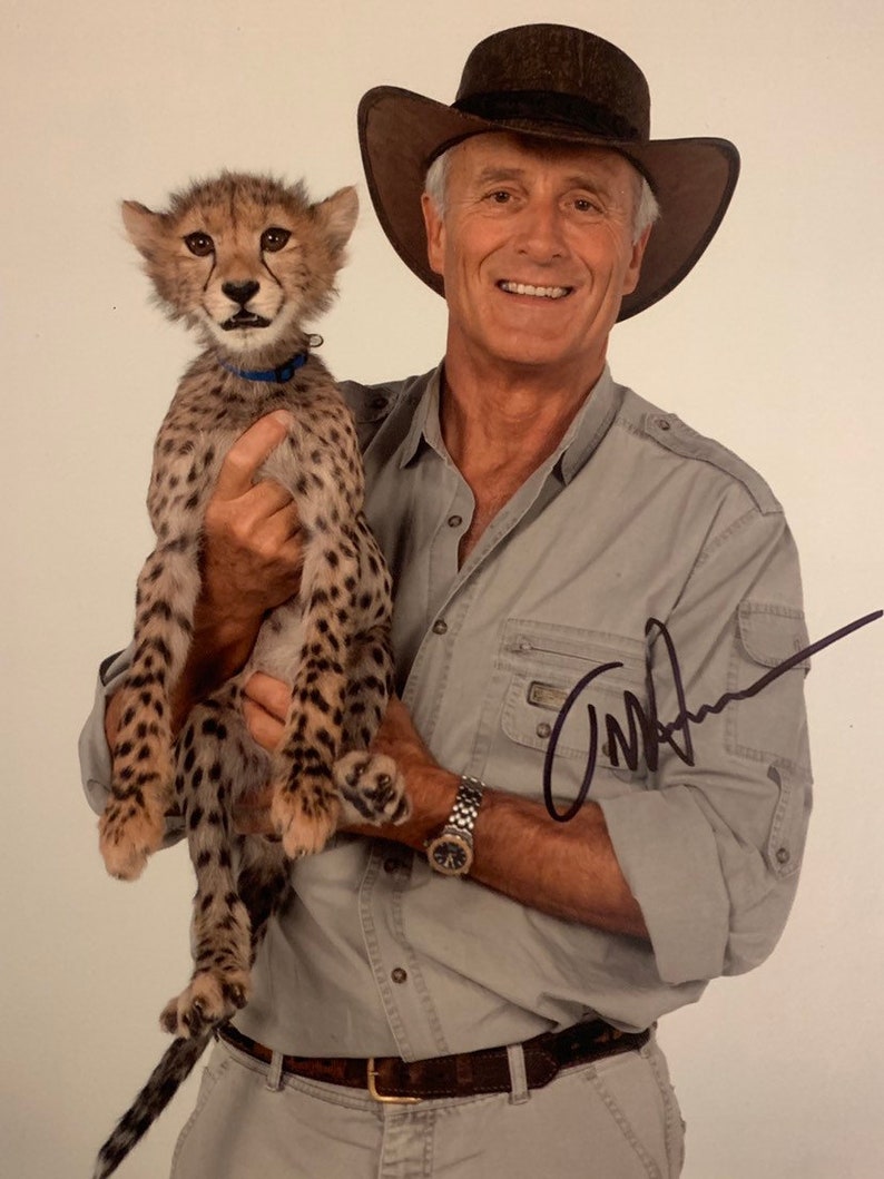 Autographed Jack Hanna Framed 8x10inch Photo With COA. Etsy