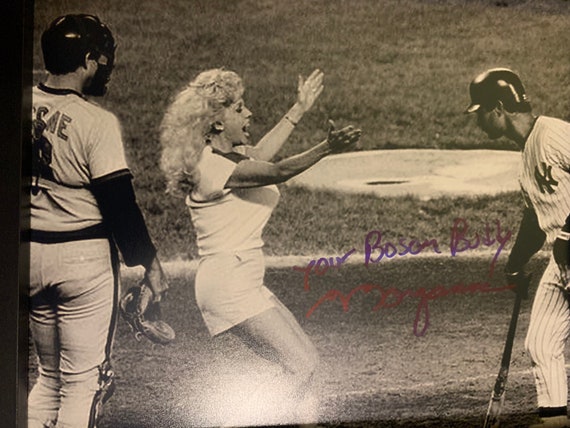 Autographed Morganna Roberts the Kissing Bandit. 8x10inch | Etsy