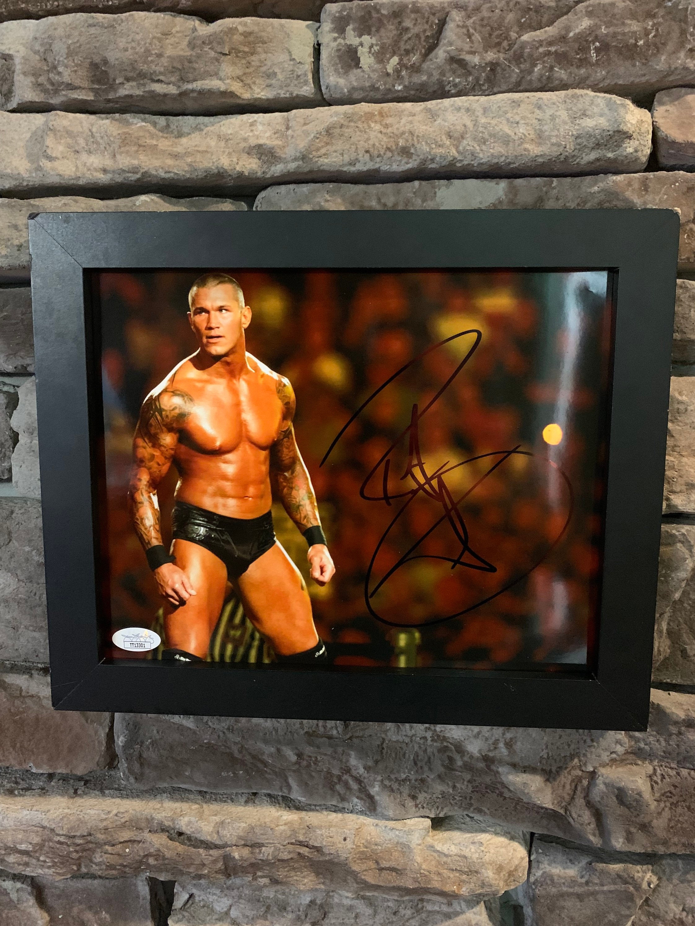Autographed Randy Orton WWE WWF Wrestler. 8x10inch Framed - Etsy