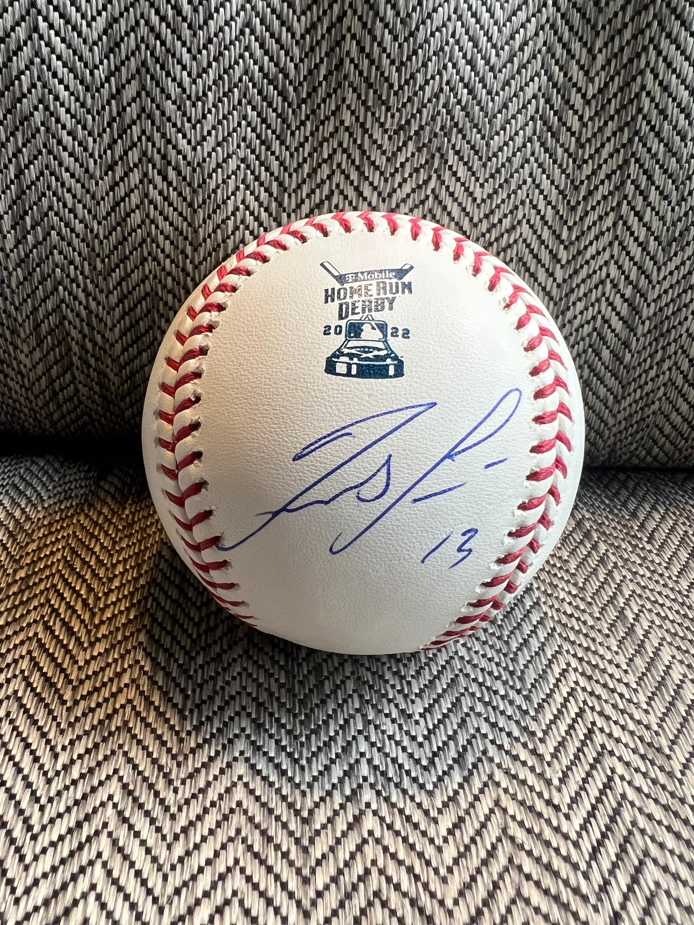 Ronald Acuna Jr. 2022 Major League Baseball All-Star Game Autographed Jersey