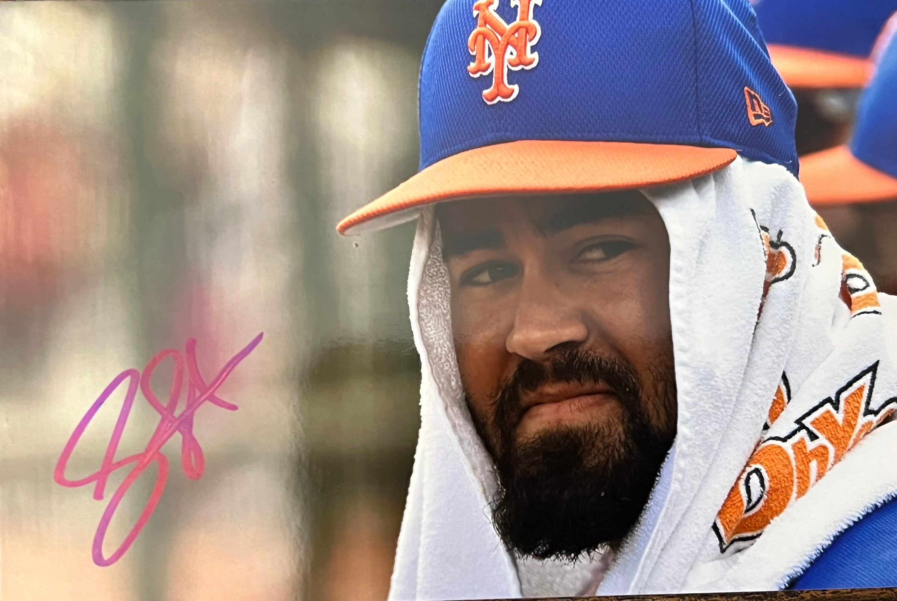 Autographed Luis Guillorme NY Mets 4x5inch Photo With JSA COA. -  Hong  Kong