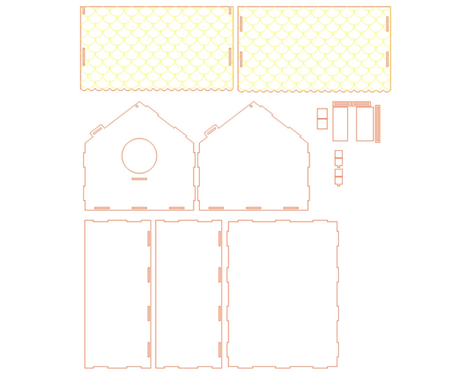 Birdhouse cncVector bird house svg filePlywood birdhouse Etsy