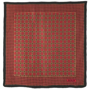 GIVENCHY Silk Scarf: Vintage Designer Square Scarves 30&quot;x29&quot; GI403