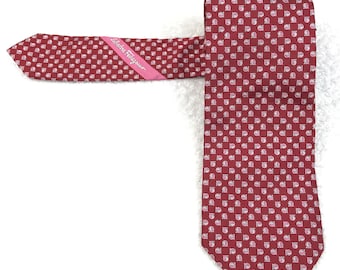 SALVATORE FERRAGAMO Silk Necktie: Authentic Vintage Luxury Designer Tie SF207