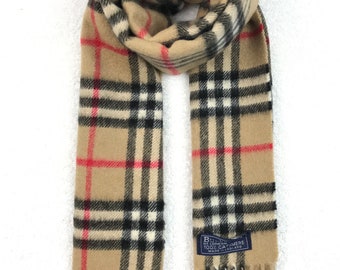 BURBERRY winter scarf 12"x44" Authentic warm winter scarves warmer for winter Muffler Wrapped Lambswool Wool Cashmere Scarf Nova Check B1127