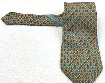 SALVATORE FERRAGAMO Silk Necktie: Authentic Vintage Luxury Designer Tie SF202