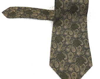 Corbata de seda GIANNI VERSACE: Auténtica corbata vintage de diseñador de lujo GV105