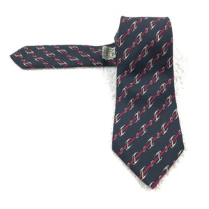 HERMES necktie 2.8" Authentic vintage necktie silk necktie luxury necktie designer necktie H303