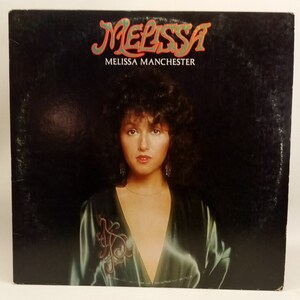 Melissa Manchester- Melissa - 1975 Arista Records Vinyl LP AL4031