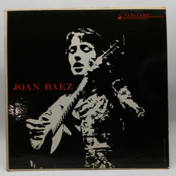 Joan Baez-Self Titled Album-1960 Vanguard Recordings Vinyl LP VRS 9078