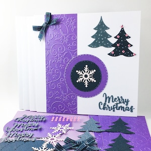 Weihnachtskarten Kit, handgemachte Karten Kit, Weihnachtskarten Kit, DIY Weihnachtskarte, Weihnachtskarten und Umschläge
