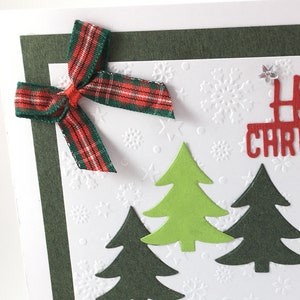 Geprägtes Weihnachtskarten-Kit Weihnachtskarten-Herstellungsset Weihnachtskarten und Umschläge Bild 5