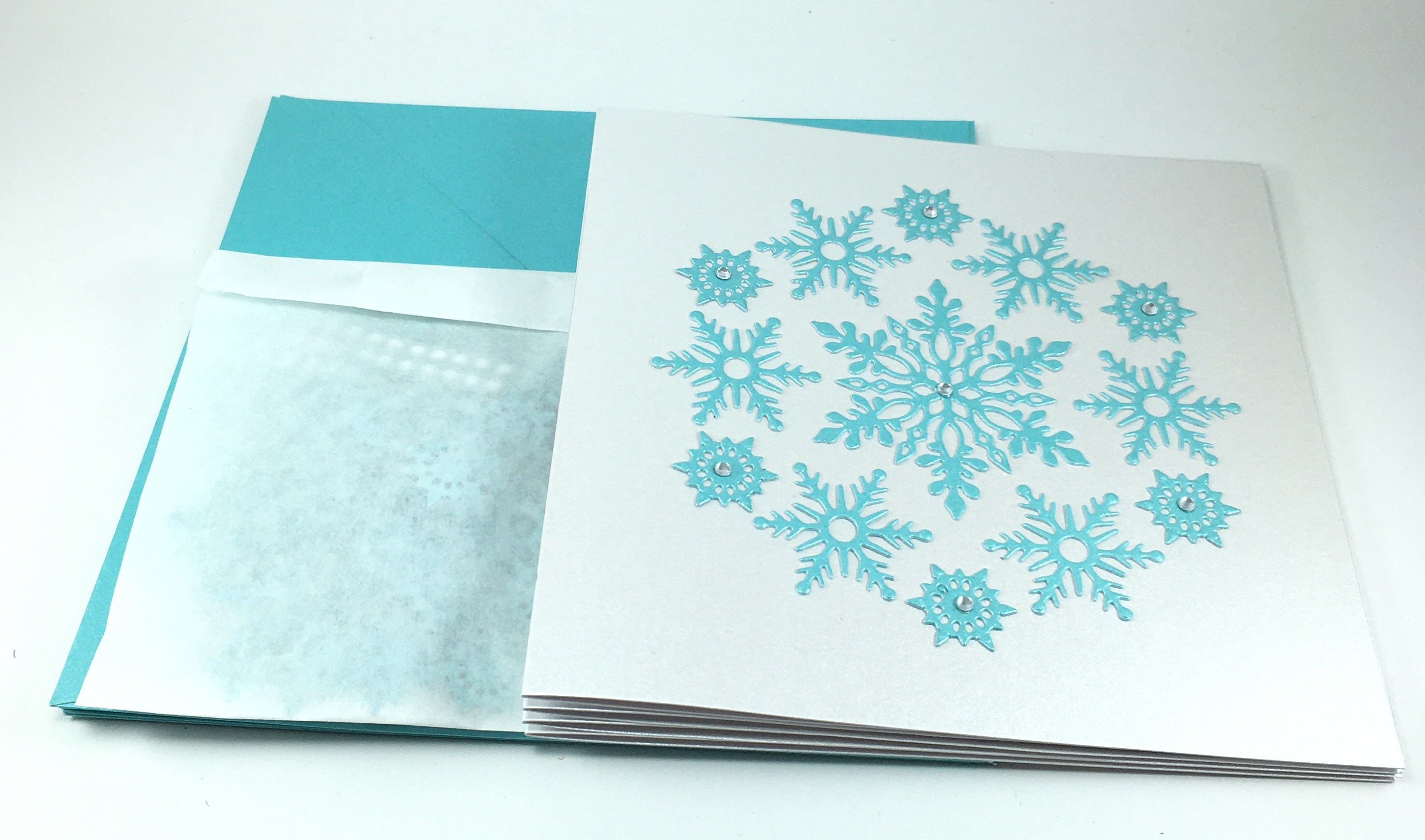 Luxury Christmas Card Making Kit DIY Christmas Card Kit Etsy