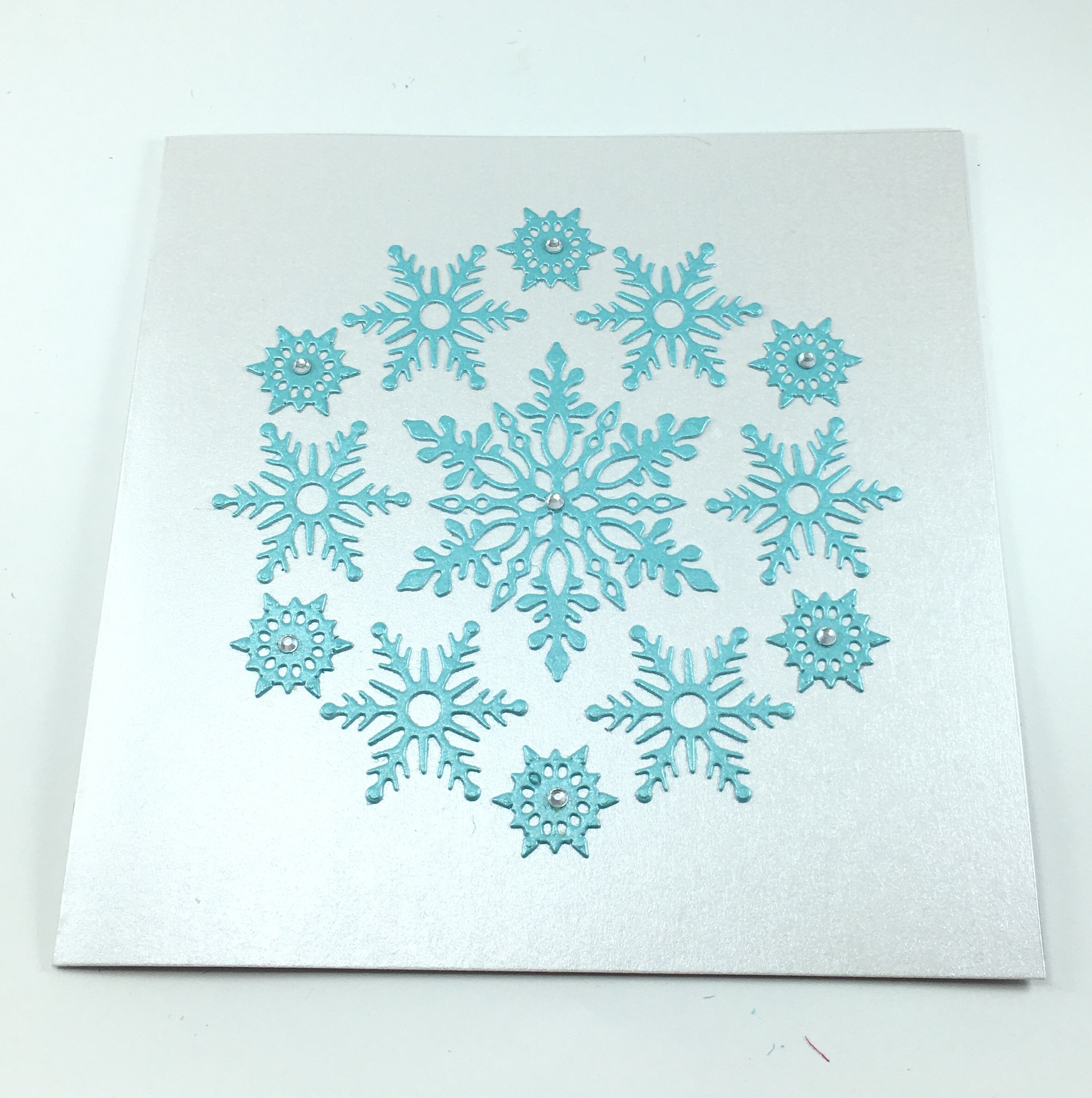 Luxury Christmas Card Making Kit DIY Christmas Card Kit Pearlized