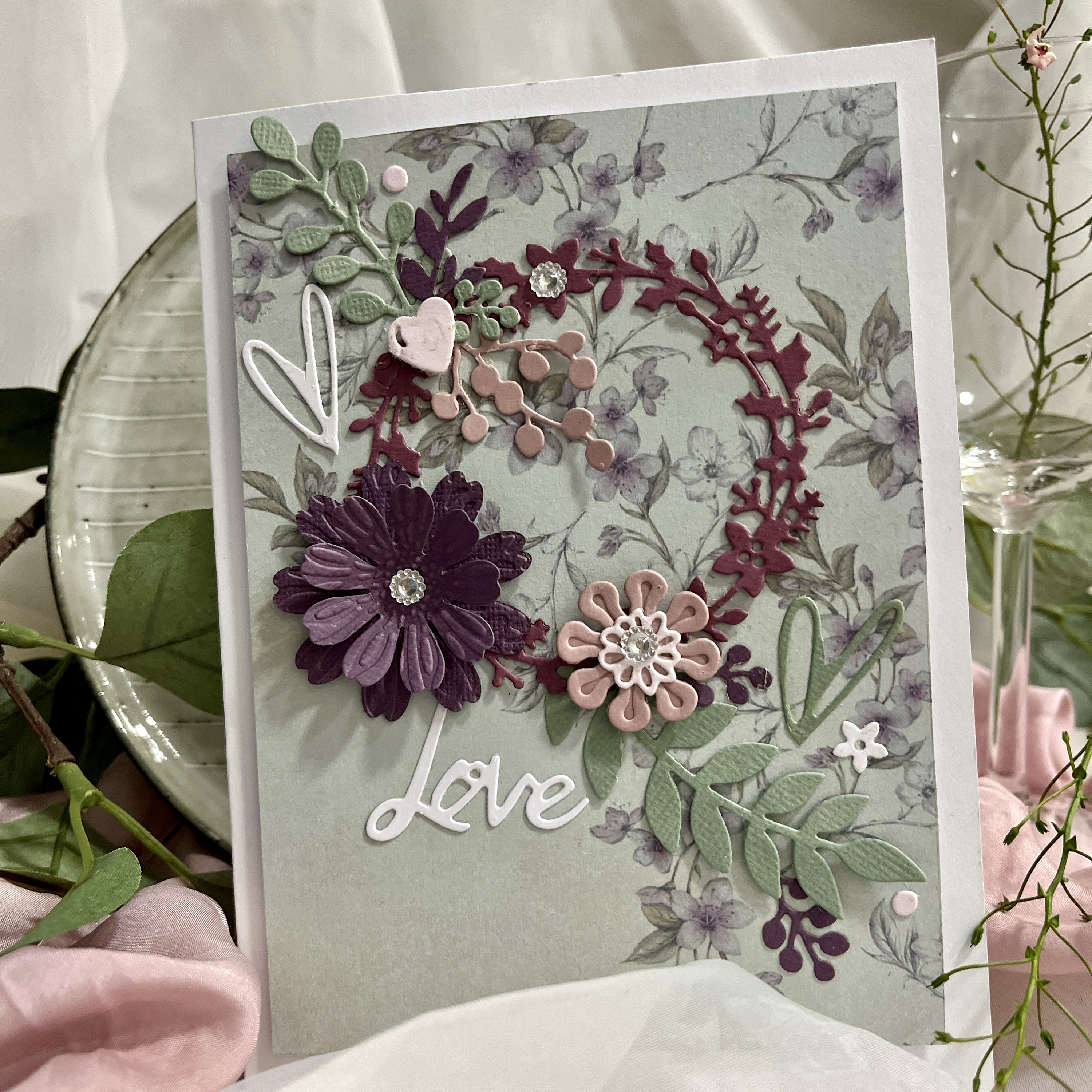 Handmade Floral Card Making Kit – DIY Embossed Cards & Envelopes - Etsy UK