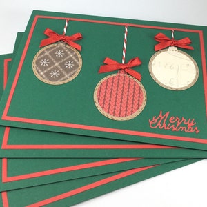 Christmas Card Making Kit DIY Christmas Card Kit Handmade Christmas Cards And Envelopes image 4