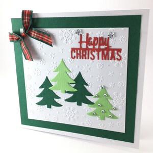 Geprägtes Weihnachtskarten-Kit Weihnachtskarten-Herstellungsset Weihnachtskarten und Umschläge Bild 3