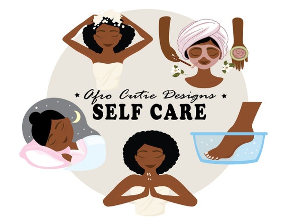 African American Planner Stickers Self Care Stickers Etsy