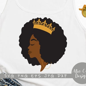 7x Black Queen Set Woman Afro African American Afro Woman - Etsy
