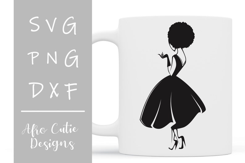 Download Afro Woman African American Black Girl Svg S345 Dxf Png Retro Woman Hat Silhouette Afrohair Clipart Svg Cutting File Clip Art Art Collectibles