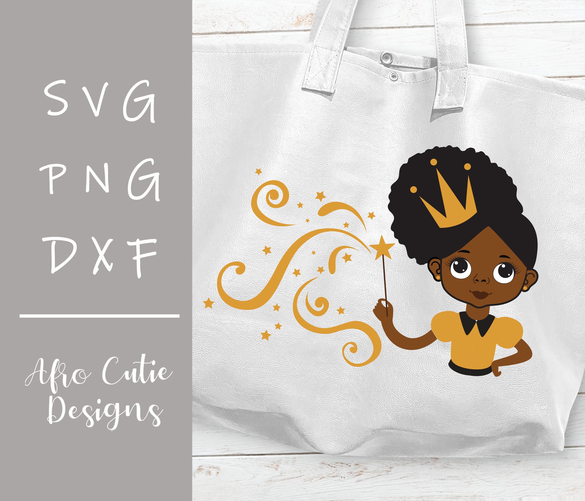 Black Girl Magic Wand African American Afro Girl Magic Etsy Denmark