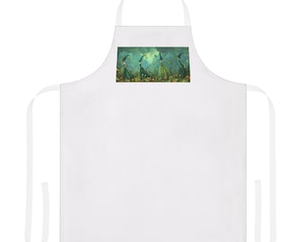 Primitive Vegetable Series Peas Apron