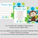 Monkey Birthday Thank You EDITABLE INSTANT DOWNLOAD Monkey Thank You ...