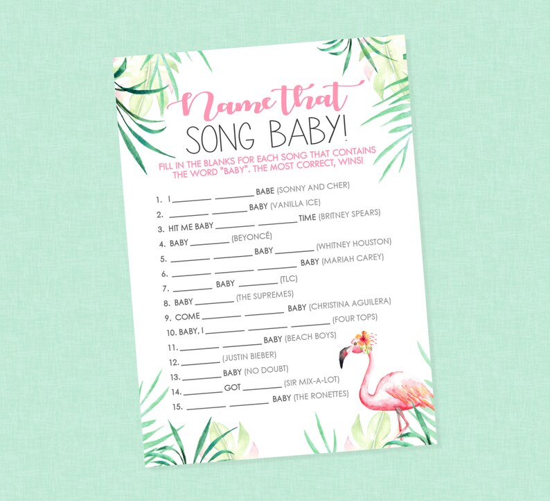 Tribale floreale Baby gioco prezzo è giusto gioco Baby Shower prezzo