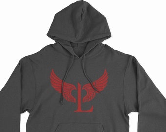 Lucifer Hoodie, Lucifer Wings, Lucifer Morningstar T-shirt Lucifer shirt  Lucifer Quote Qoutes What is That You Truly Desire Hoodies Tee - Main Image